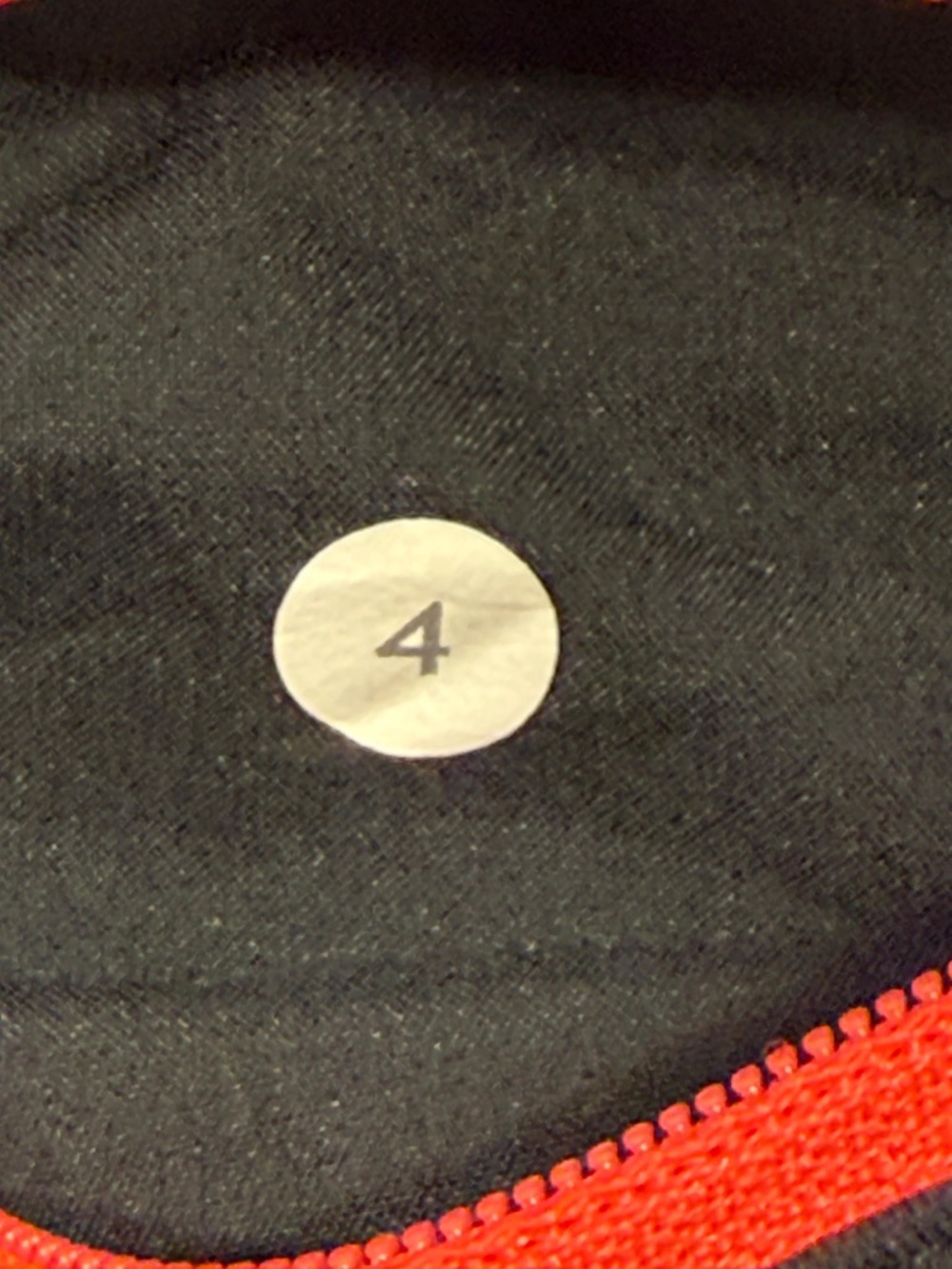 Lululemon Speed Up Running Shorts - Size 4 - Black with Contrast Trim. - Picture 8 of 8